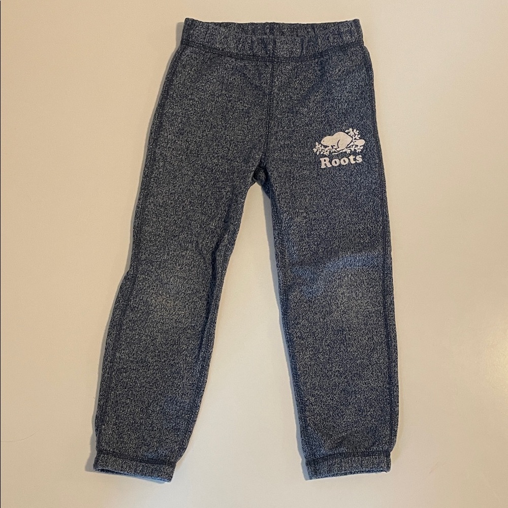 Roots Kids Denim Blue Sweatpants - Size 5T